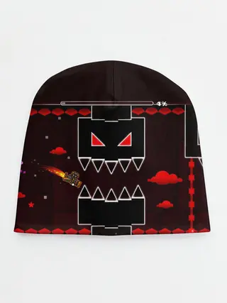 Детская шапка / Geometry Dash game