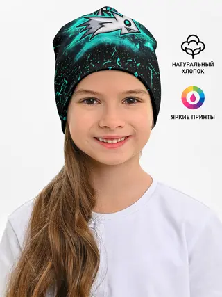 Детская шапка / Geometry Dash скин