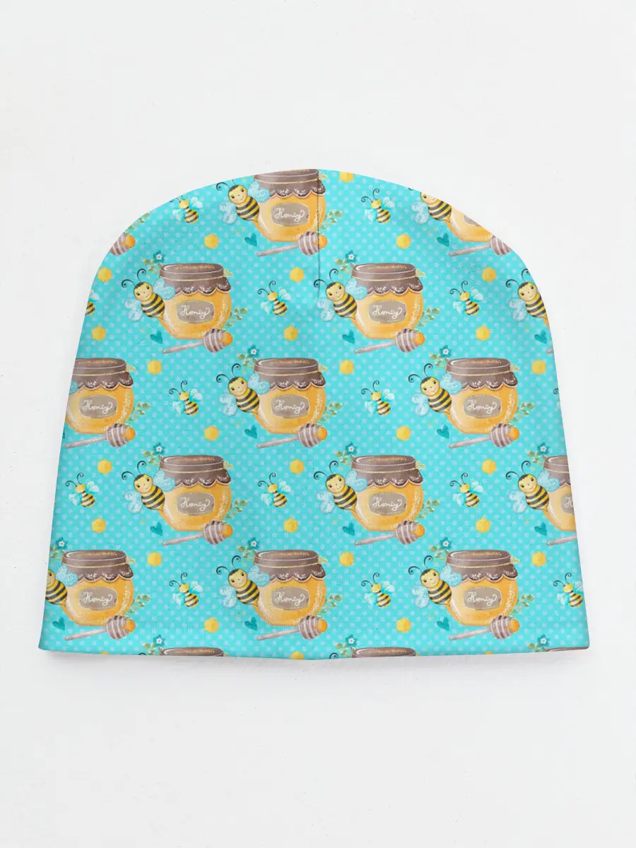 Детская шапка / Кто пчелок уважает