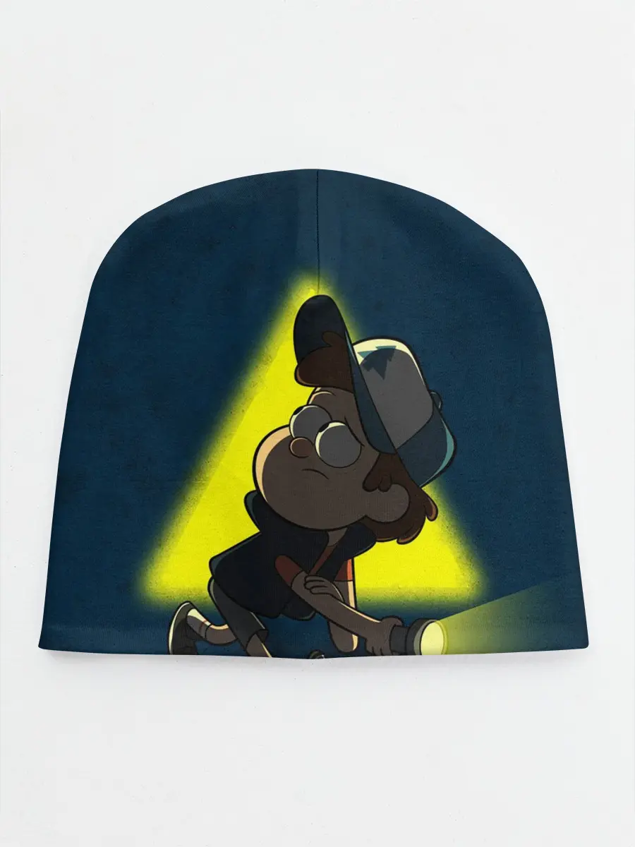 Детская шапка / Dipper and yellow triangle
