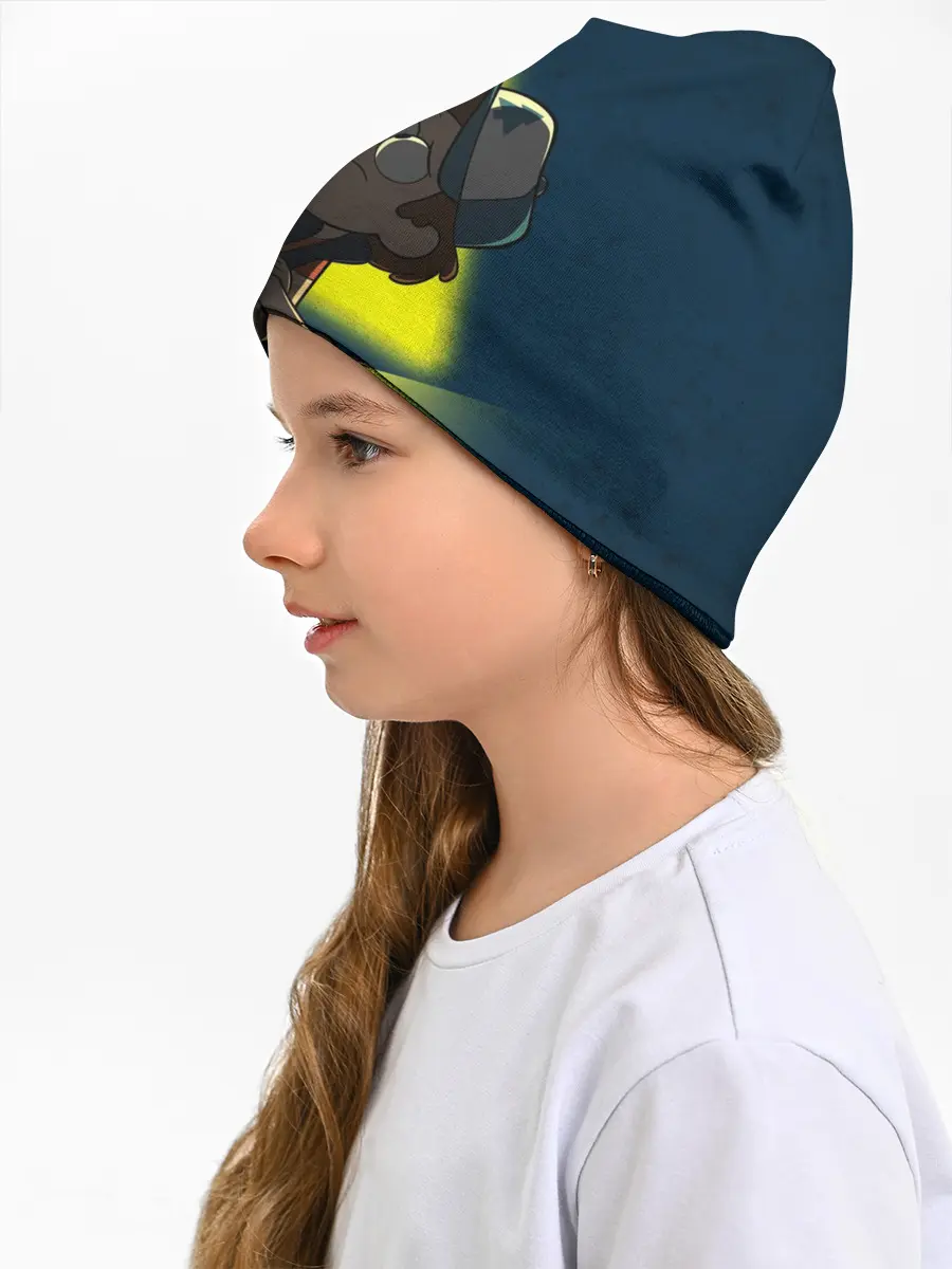 Детская шапка / Dipper and yellow triangle