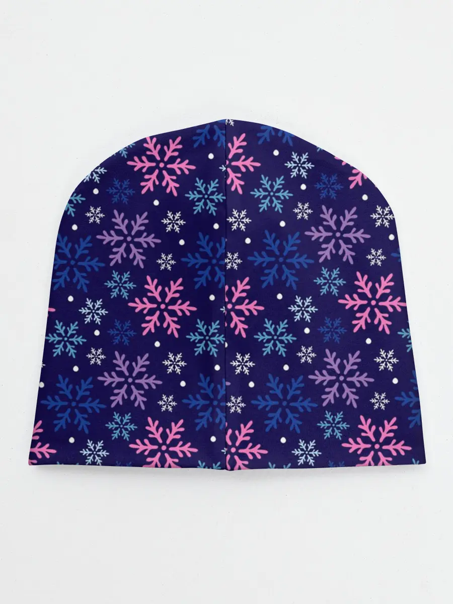 Детская шапка / Ночные Снежинки