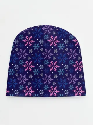 Детская шапка / Ночные Снежинки