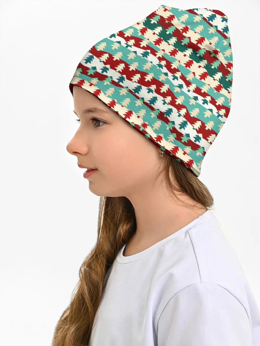 Детская шапка / Ёлочки