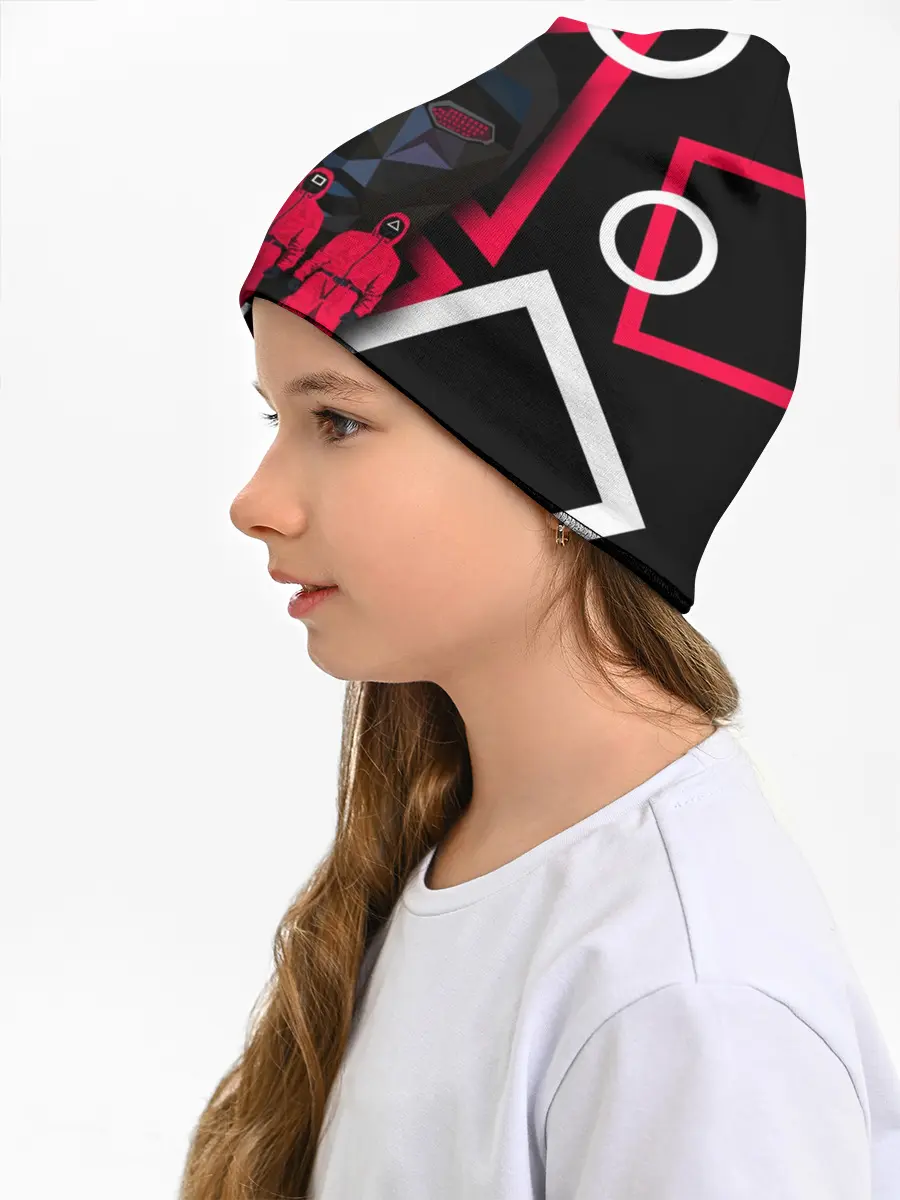 Детская шапка / Игра в кальмара -маска ведущего