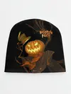 Детская шапка / Приветливая тыква на Хэллоуин