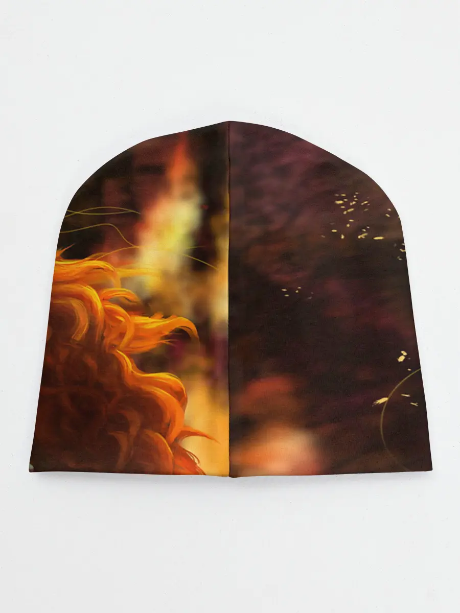 Детская шапка / Рыжая Ведьма с розами