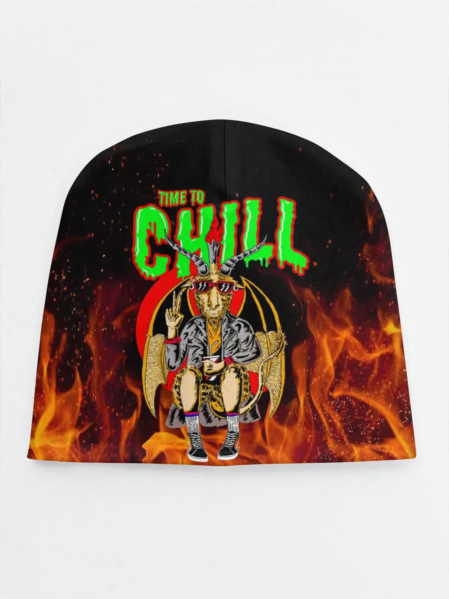 Детская шапка / Time to chill in fire