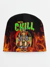 Детская шапка / Time to chill in fire