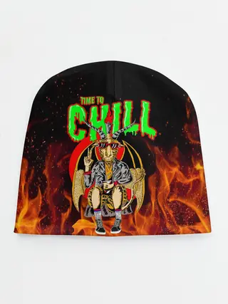 Детская шапка / Time to chill in fire