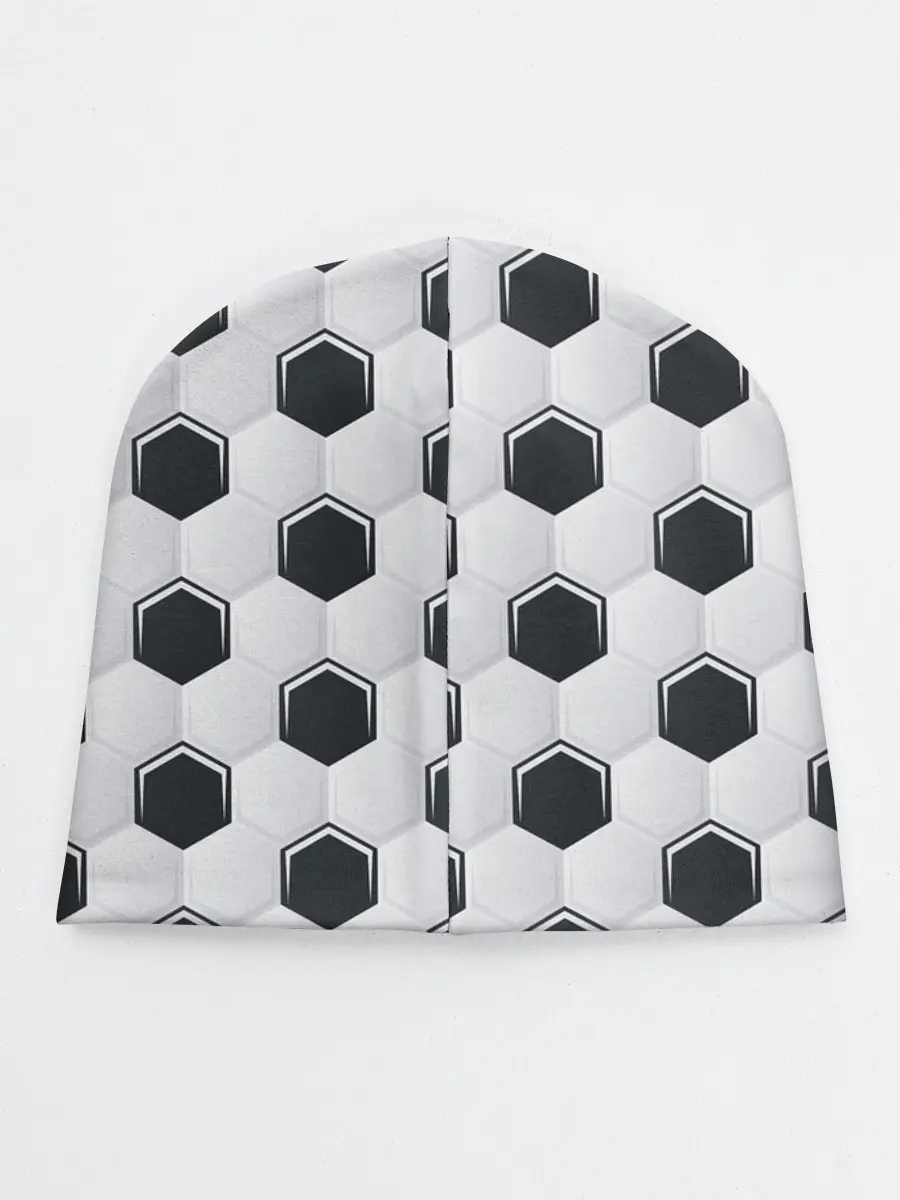 Детская шапка / Текстура футбольного мяча