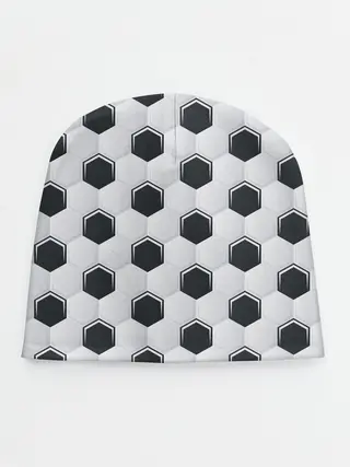 Детская шапка / Текстура футбольного мяча