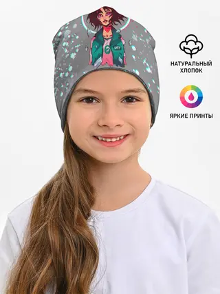 Детская шапка / 067 | ГЛИТЧ