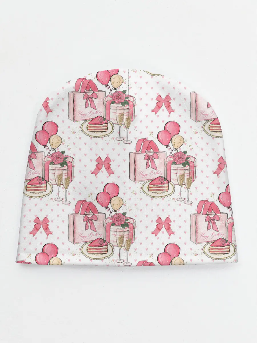 Детская шапка / Счастливый день рождения