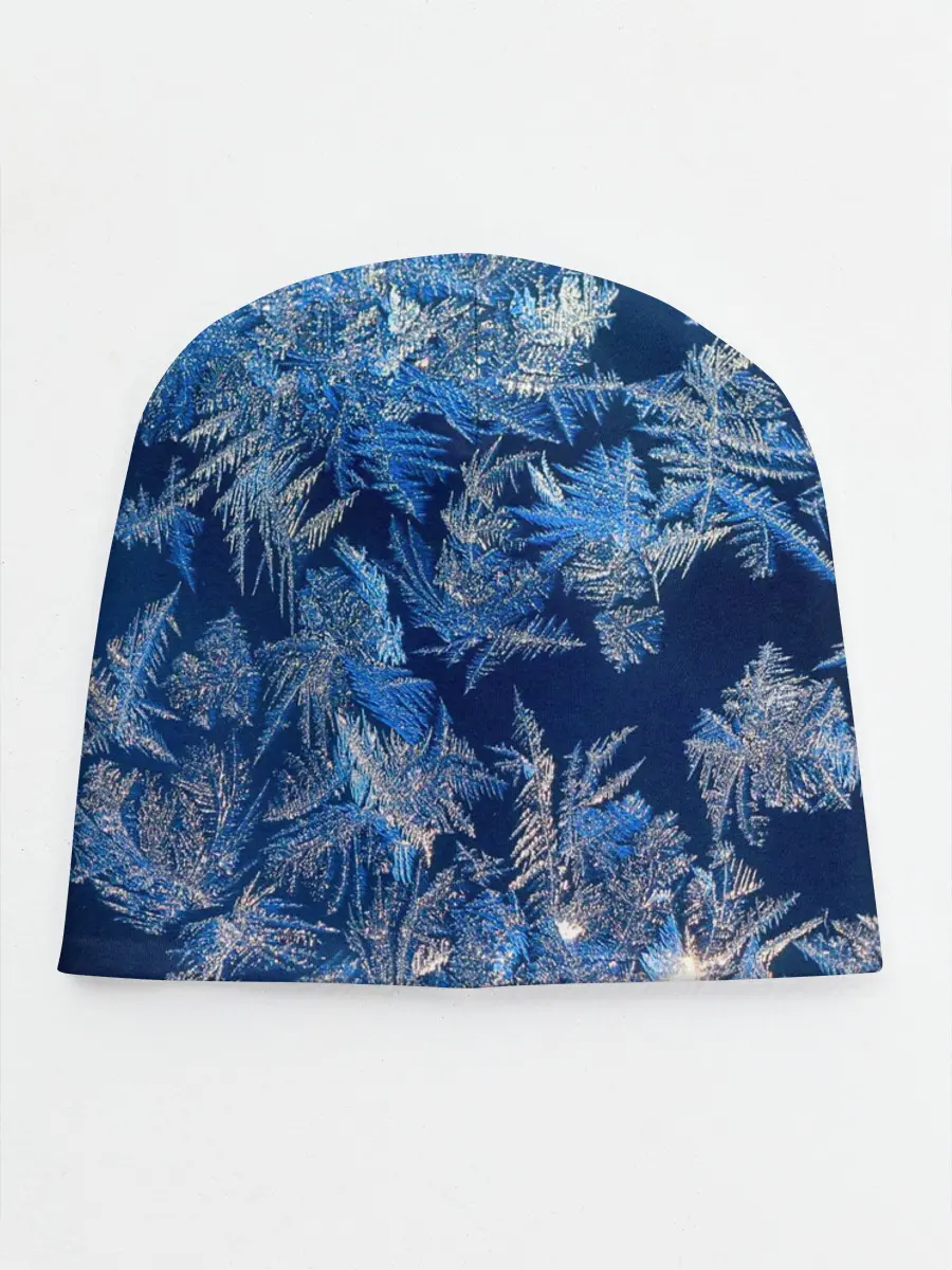 Детская шапка / Снежинки макро snowflakes macro