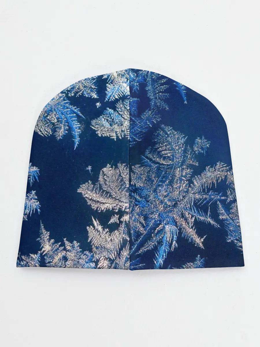 Детская шапка / Снежинки макро snowflakes macro