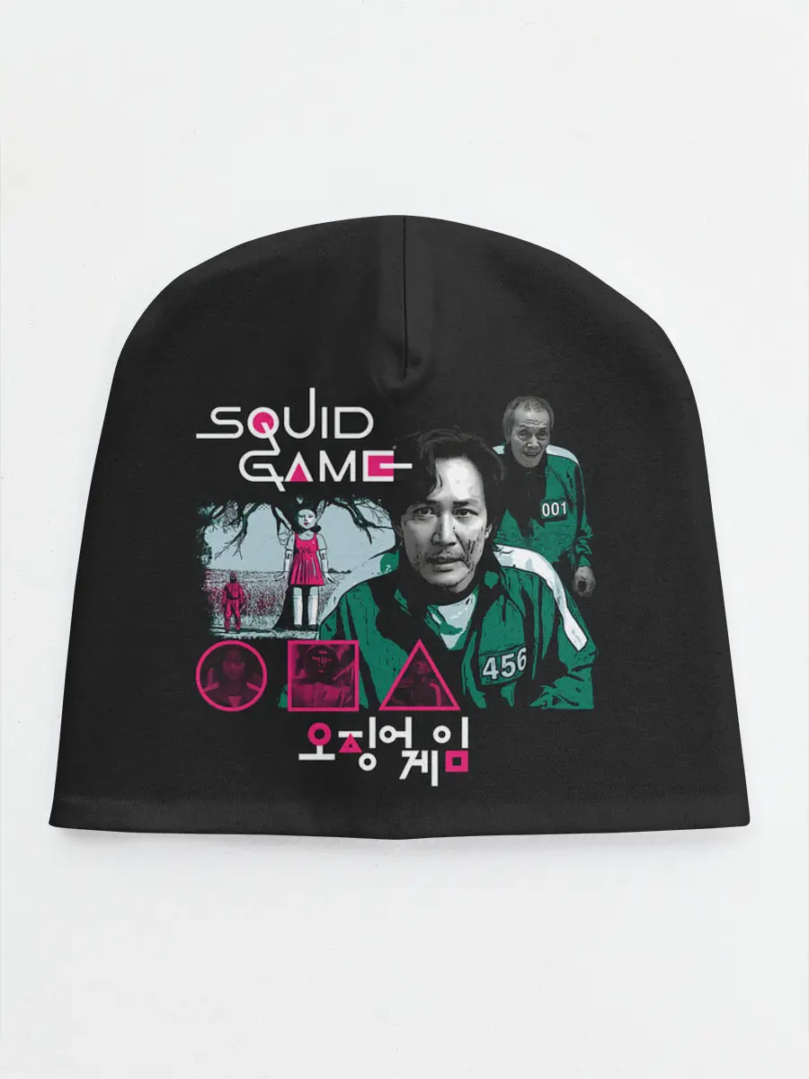 Детская шапка / Арт Игры в Кальмара