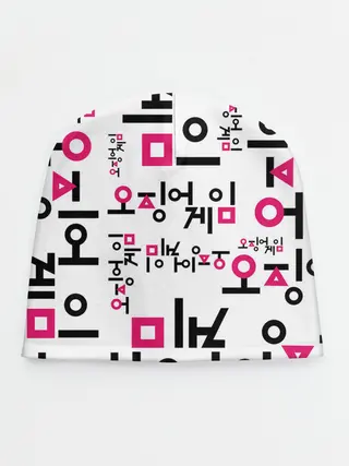 Детская шапка / LOGO PATTERN | SQUID GAME