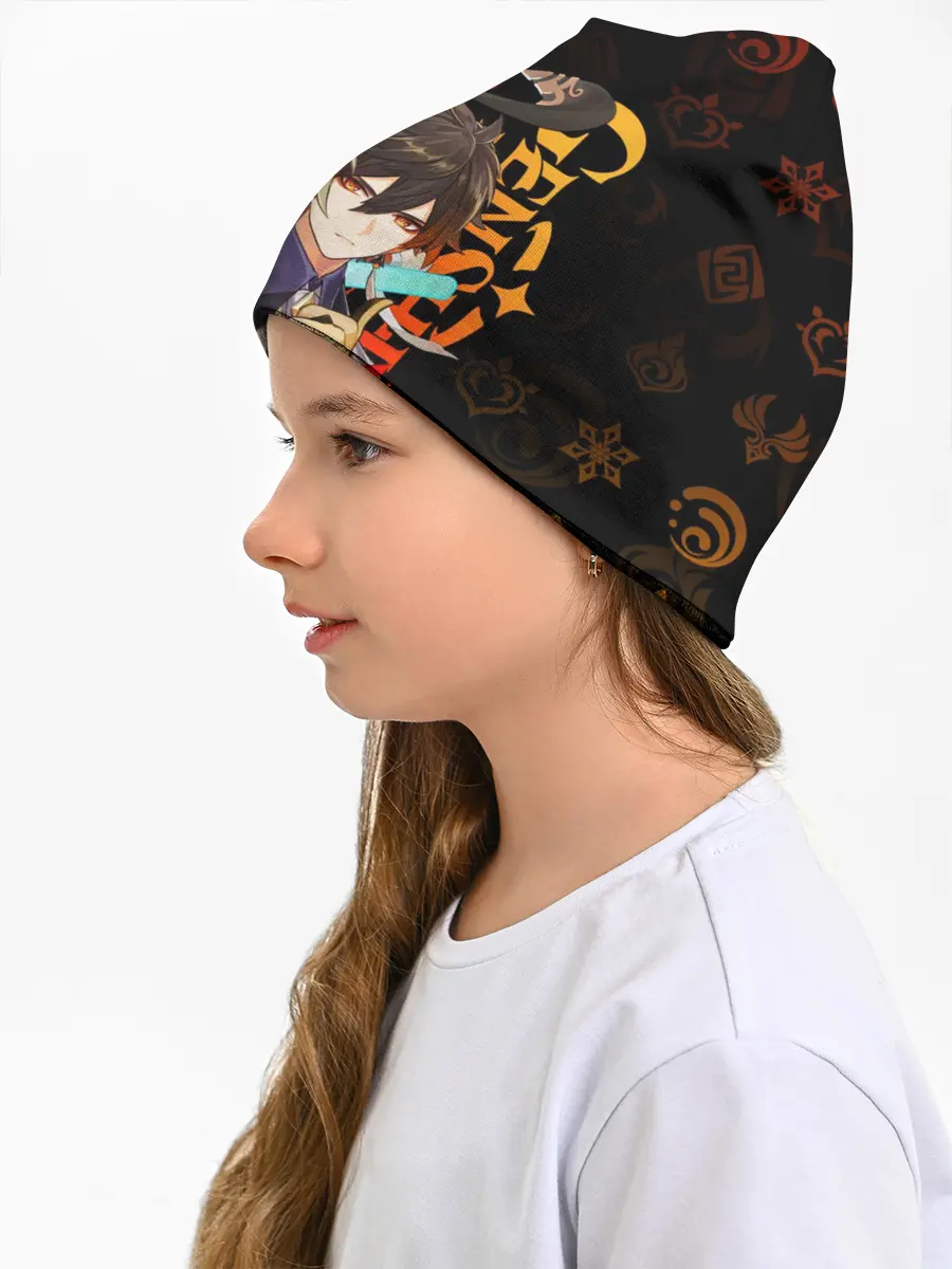 Детская шапка / Genshin Impact: Беннет, Чжун Ли, Кадзуха