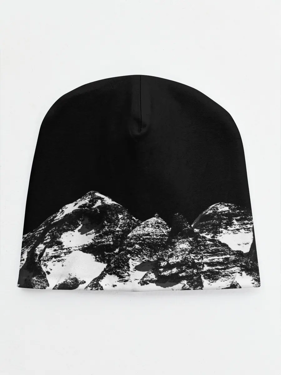 Детская шапка / ГОРЫ Ч/Б