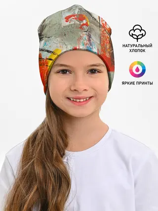 Детская шапка / Буйство красок 3D