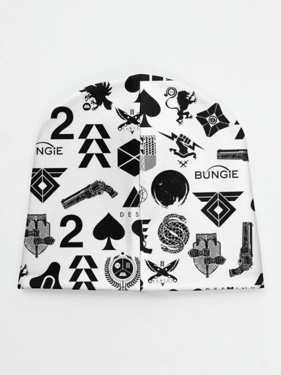 Детская шапка / DESTINY 2 LOGO PATTERN / ДЕСТИНИ