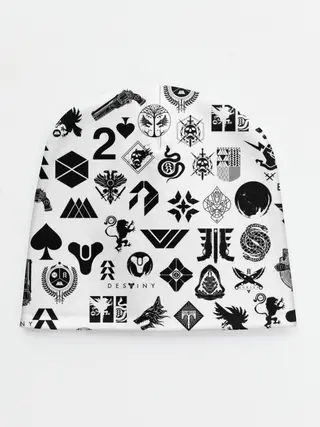 Детская шапка / DESTINY 2 LOGO PATTERN / ДЕСТИНИ