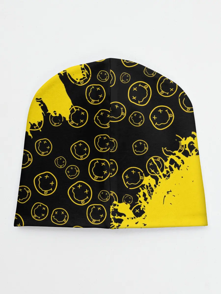 Детская шапка / Nirvana Smile | Нирвана Рваный Паттерн