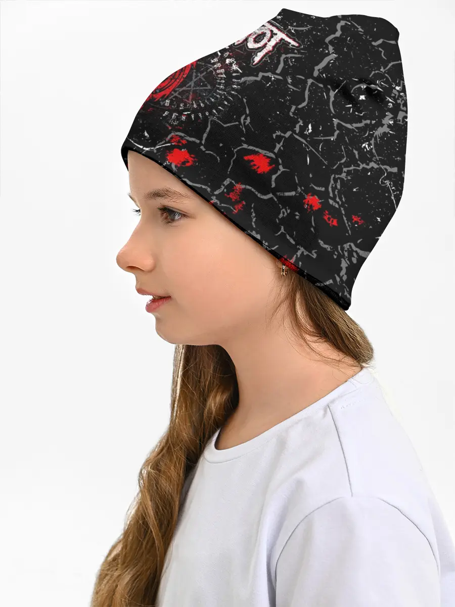 Детская шапка / Slipknot Rock | Слипкнот Музыка Рок Гранж