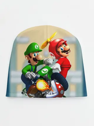 Детская шапка / MarioHelmet