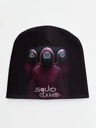 Детская шапка / SQUID GAME | ИГРА В КАЛЬМАРА СОТРУДНИКИ