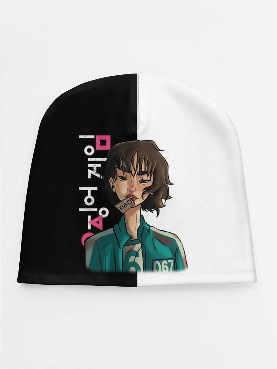 Детская шапка / ИГРА В КАЛЬМАРА НОМЕР 067 | SQUID GAME