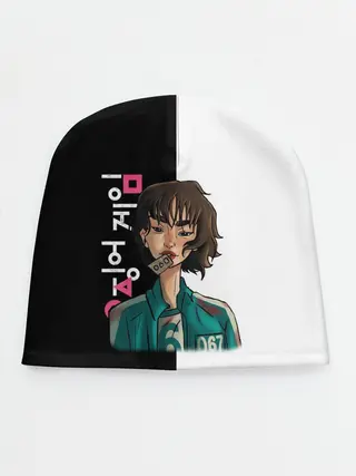 Детская шапка / ИГРА В КАЛЬМАРА НОМЕР 067 | SQUID GAME