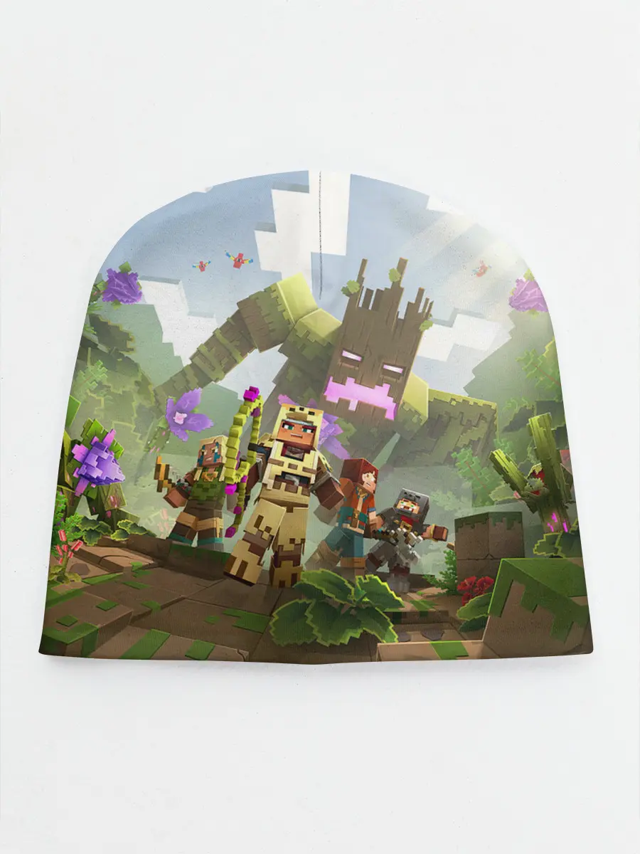 Детская шапка / МАЙНКРАФТ ГЕРОИ ПРОТИВ ЗЛА