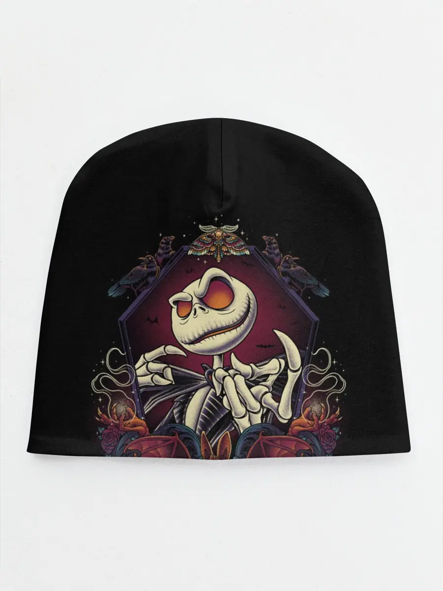 Детская шапка / Скелет Хэллоуин