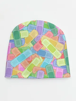 Детская шапка / Цветные пластыри