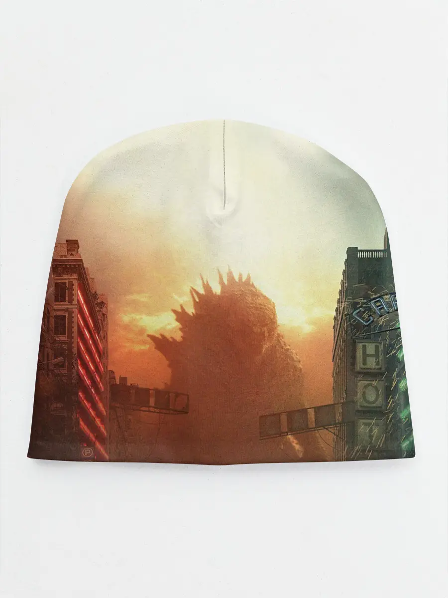 Детская шапка / ГОДЗИЛЛА РАЗРУШАЕТ ГОРОД