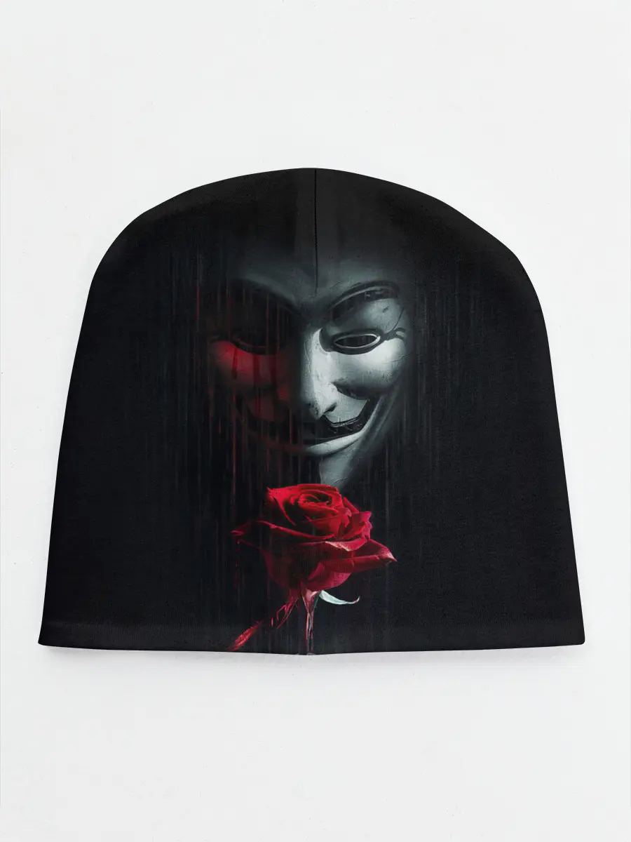 Детская шапка / АНОНИМУС РОЗА | ANONYMOUS ROSE | ГАЙ ФОКС