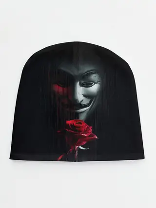 Детская шапка / АНОНИМУС РОЗА | ANONYMOUS ROSE | ГАЙ ФОКС
