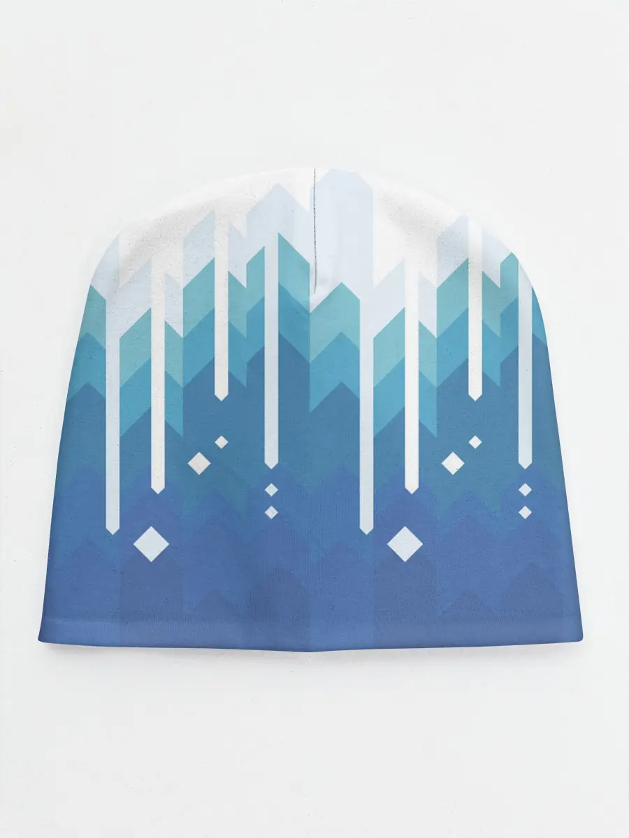 Детская шапка / Пиксельные сливки