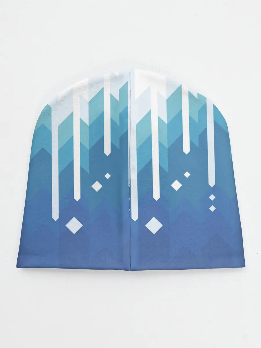 Детская шапка / Пиксельные сливки