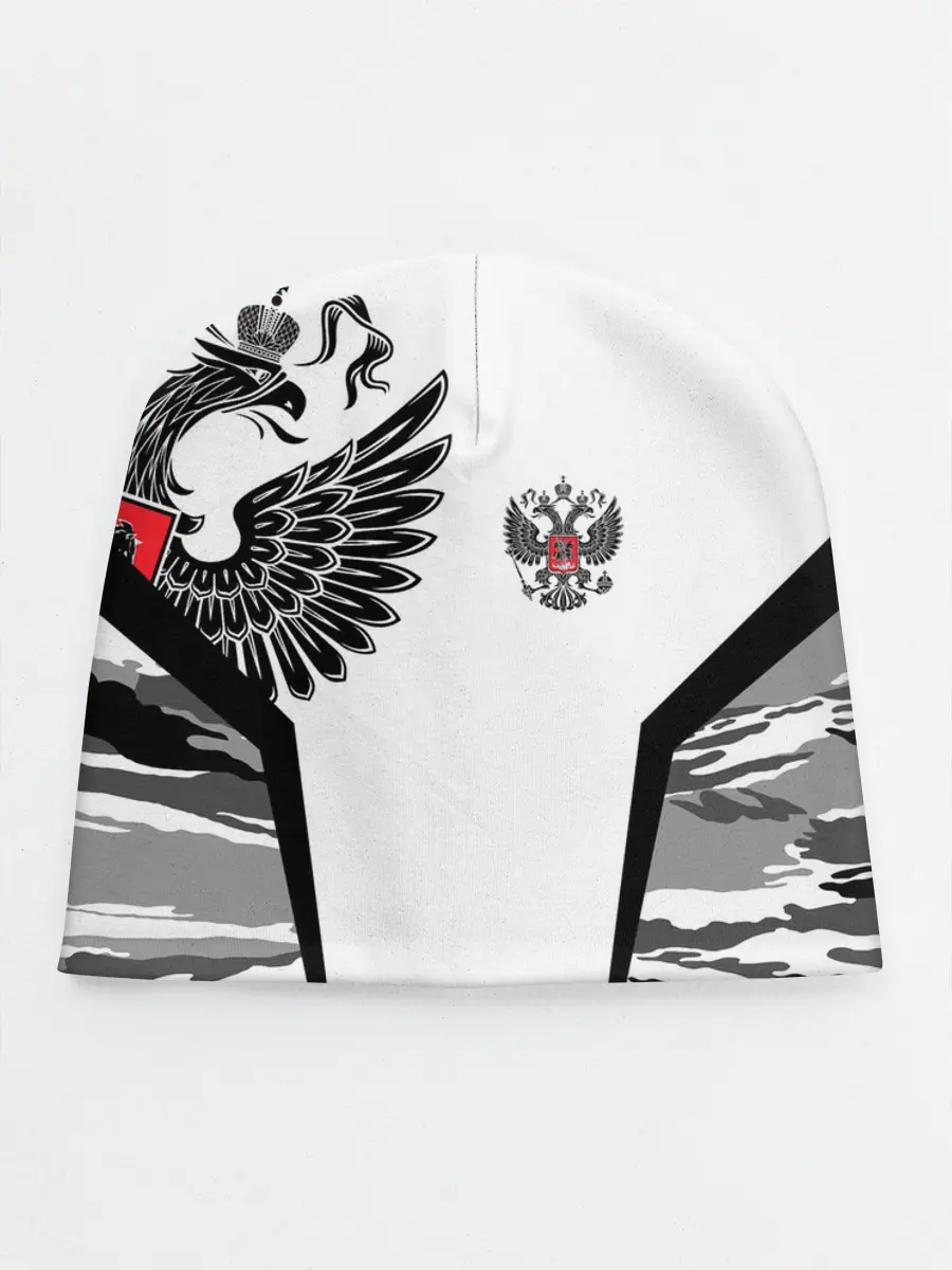 Детская шапка / Камуфляж Россия
