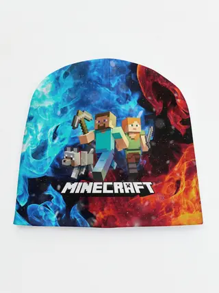 Детская шапка / Minecraft / Майнкрафт