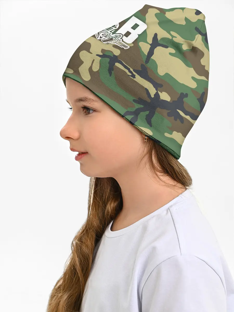 Детская шапка / ВДВ камуфляж