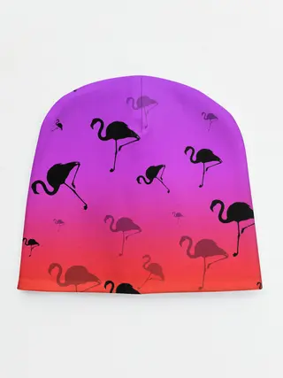 Детская шапка / Фламинго