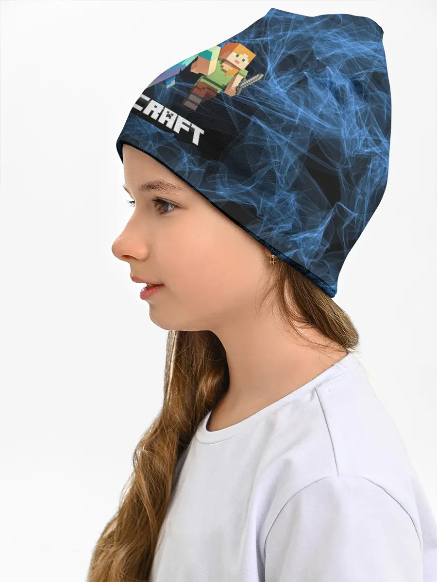 Детская шапка / Minecraft / Майнкрафт