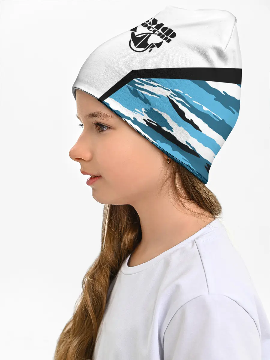 Детская шапка / ВМФ России камуфляж