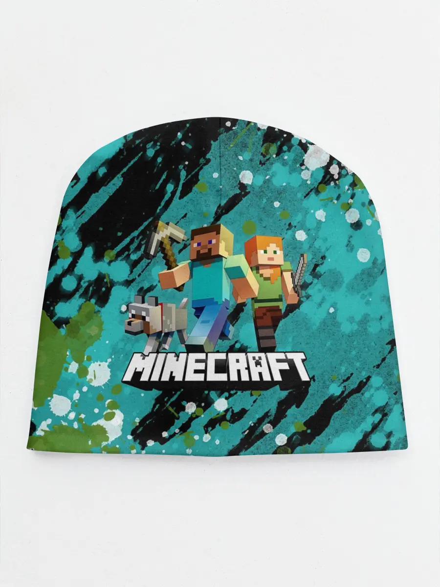 Детская шапка / Minecraft / Майнкрафт