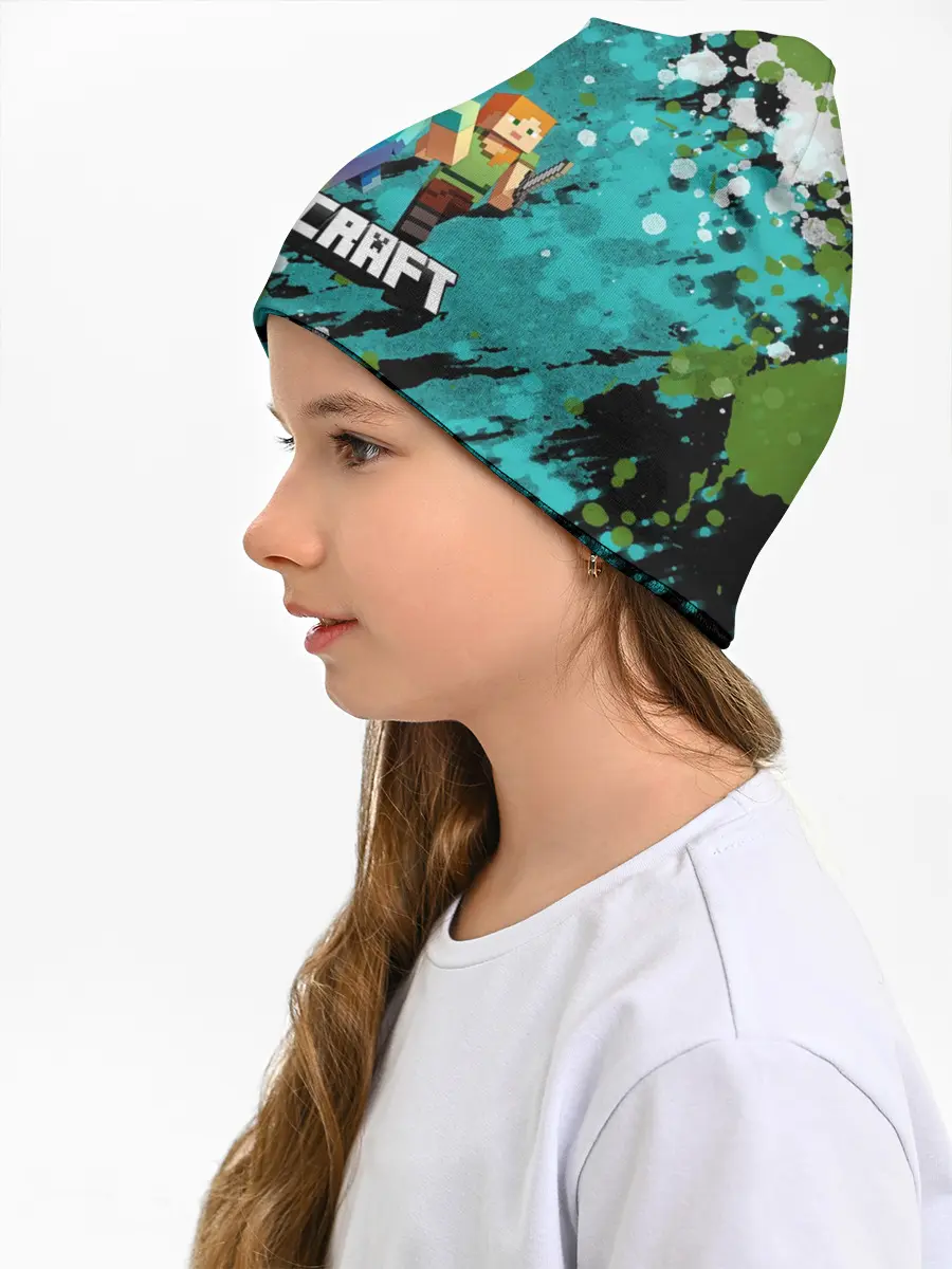 Детская шапка / Minecraft / Майнкрафт