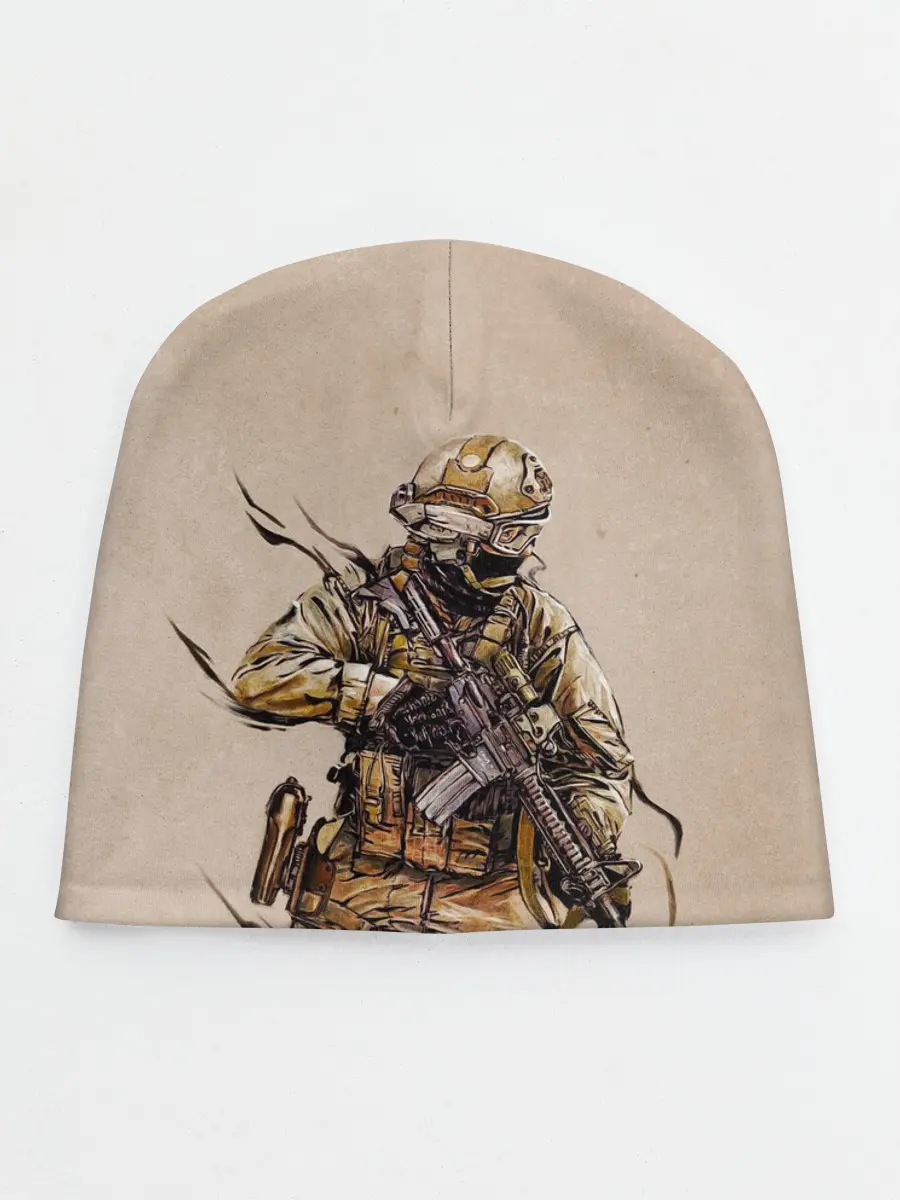 Детская шапка / Военный